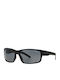 Arnette Fastball Men's Sunglasses with Black Plastic Frame and Black Polarized Lens