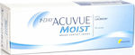 Acuvue 1-Day Moist 30 Ημερήσιοι Φακοί Επαφής Υδρογέλης με UV Προστασία