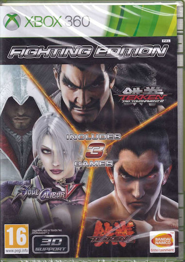 Fighting Edition (Tekken 6 / Tekken Tag Tournament 2 / SoulCalibur V) Xbox 360 Spiel