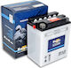 HaiJiu Open Type Motorcycle Battery YB14L-A2 with Capacity 14Ah