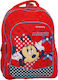 Minnie School Bag Backpack Elementary, Elementary in Red color