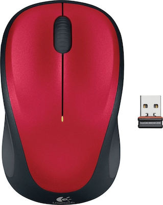 Logitech M235 Kabellos Mini Maus Rot