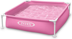 Intex Mini Frame Children's Square with Metallic Frame Pink