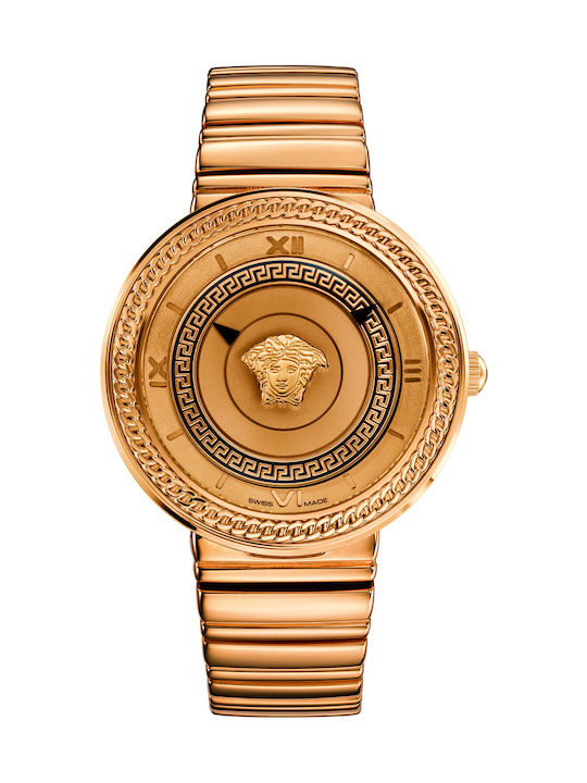 Versace Ceas cu Rose Gold Brățară Metalică VLC090014