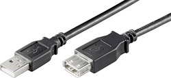 Goobay 5.0m USB 2.0 Cable A-Male to A-Female (68905)