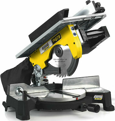 Femi TR 078 Electric Combination Miter Saw with 1800WPower, Cutting Disc with a Diameter of 250mm & 4500rpm Cutting Speed