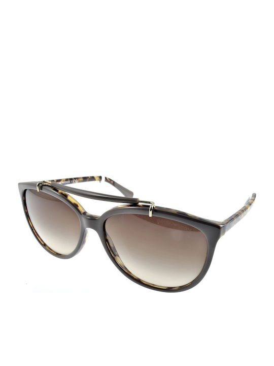 Emporio Armani Women's Sunglasses with Brown Plastic Frame and Brown Lens EA4039 526513
