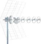 Fracarro Alpha 5HD LTE Outdoor TV Antenna (Does not Require Power Supply) White