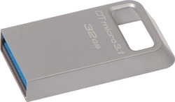 Kingston DataTraveler Micro 32GB USB 3.1 Stick Silver