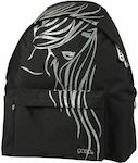 Polo Music Schulranzen Rucksack Junior High-High School in Schwarz Farbe 20Es 9-01-204-75 2015