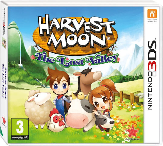 Harvest Moon 3D The Lost Valley 3DS Game