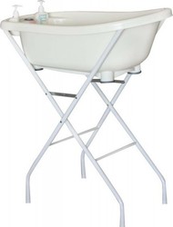 Kiddo Ocean Deluxe Foldable Baby Bathtub Stand White 01-7000