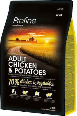 Profine Adult 3kg Hrană Uscată pentru Câini Adulți cu Pui și Cartofi