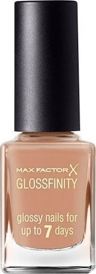 Max Factor Glossfinity Glossy Βερνίκι Νυχιών Ροδακινί 11ml