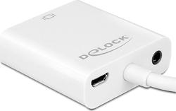 DeLock Delock Adapter HDMI Micro-D male > VGA female with micro HDMI male σε 3.5mm / VGA female