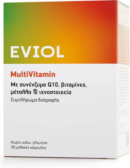 EVIOL MultiVitamin Multivitamin für Energie 30 weiche Kapseln