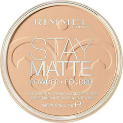 Rimmel Stay Matte Pressed Powder Powder 003 Peach Glow 14gr Rimmel Stay Matte Pressed Powder Powder 003 Peach Glow 14gr