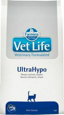 Farmina Vet Life Ultra Hypo Hrană Uscată pentru Pisici Adulte cu Orez / Pește 2kg