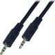 Καλώδιο 3,5 mm Stecker - 3,5 mm Stecker Schwarz 0.5m (140-4430)