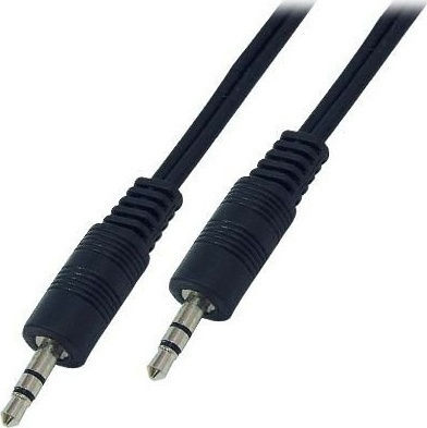Καλώδιο 3,5 mm Stecker - 3,5 mm Stecker Schwarz 0.5m (140-4430)