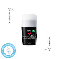 Vichy Homme Anti-Iritație 48h Deodorant 48h Roll-On 50ml