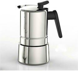 Pedrini Steelmoka Μπρίκι Espresso 2cups Inox Ασημί Pedrini Steelmoka Μπρίκι Espresso 2cups Inox Ασημί