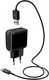 Meliconi Handyladegerät mit USB-A Ausgangsanschluss und Micro-USB Kabel Schwarz (406709)