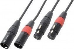 Power Dynamics XLR Cable XLR Male - XLR Female Black 6m 177.054