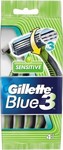 Gillette Blue 3 Sensitive Ξυραφάκια μιας Χρήσης 4τμχ