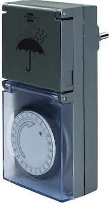 Brennenstuhl Mechanical Timer Socket Daily Outdoor IP44 99.101