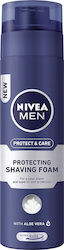 Nivea Men Protect & Care Shaving Foam with Aloe Vera 200ml