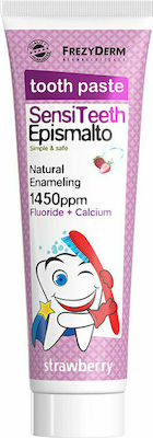 Frezyderm SensiTeeth Epismalto Toothpaste with Strawberry Flavor for 6+ years 50ml 1450 ppm 1pcs