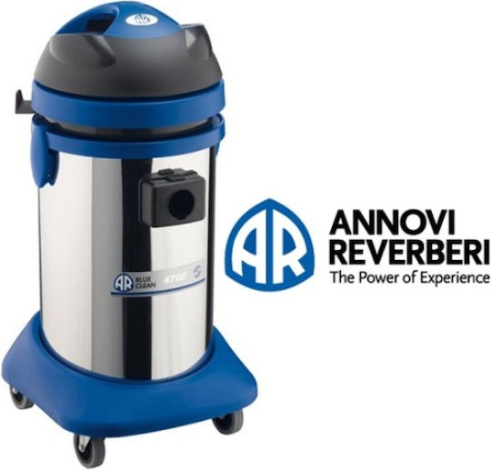 Annovi Reverberi Σκούπα Υγρών / Στερεών 1400W με Ανοξείδωτο Κάδο 37lt