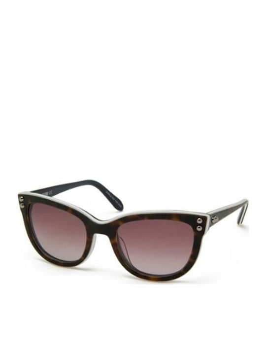 Moschino Women's Sunglasses with Brown Plastic Frame MO 723 04