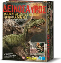 4M Ανασκαφή Τυραννόσαυρος Rex Lehrspielzeug Dinosaurier für 8+ Jahre