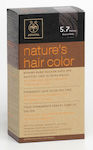 Apivita Nature's Hair Color 5.7 Καστανό Ανοικτό Μπεζ 50ml