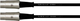 Silk Road Kabel Midi-Männchen - Midi-Männchen 1.5m Schwarz (SDM6)