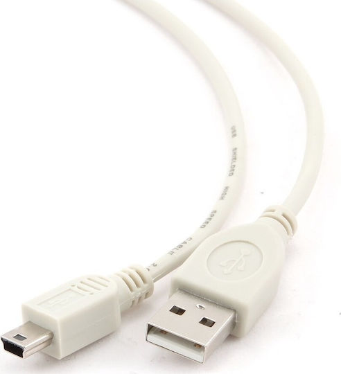 Cablexpert 1.8m USB 2.0 Cable A-Male to mini B-Male Gray (CC-USB2-AM5P-6)