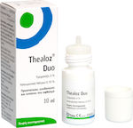 Thea Pharma Hellas Thealoz Duo Οφθαλμικές Σταγόνες με Υαλουρονικό Οξύ για Ξηροφθαλμία 10ml