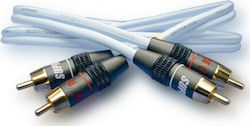 Supra dual2 RCA male - RCA male 2m