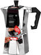 Ibili Bahia Μπρίκι Espresso 3cups Inox Ασημί