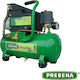 Prebena Vigon 120 Luftkompressor mit Leistung 1.5hp und Druckluftbehälter 12Es
