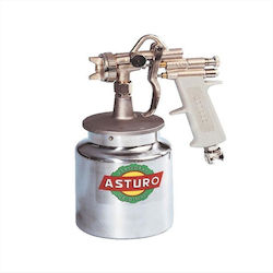 Asturo G70 Air Spray Paint Gun Under Tumbler