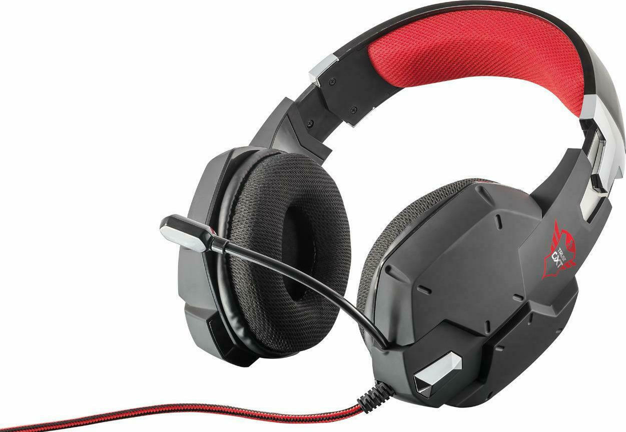 court property Consecutive Trust GXT 322 Over Ear Gaming Headset με σύνδεση 3.5mm Κόκκινο | Skroutz.gr