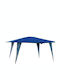 Escape Gazebo Garten Blau 3x3m