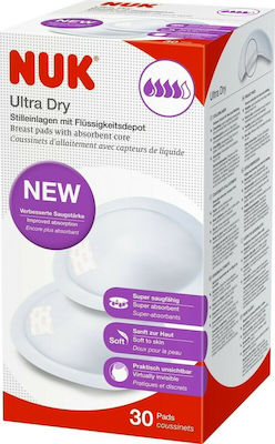 Nuk Επιθέματα Στήθους Ultra Dry 36τμχ