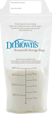 Dr. Brown's Σακουλάκια Αποθήκευσης Μητρικού Γάλακτος 180ml 25τμχ