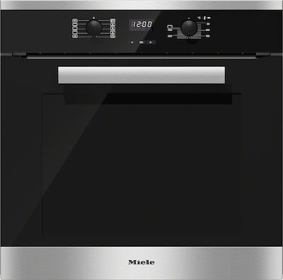 Miele H 2661-1 BP Stainless steel/Clean Steel Φούρνος άνω Πάγκου 76lt χωρίς Εστίες Π59.5εκ. Inox