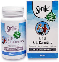 AM Health Smile Coenzyme Q-10 & L-Carnitine 30 capace