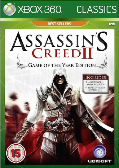 Assassin's Creed II: Game of the Year Edition (Cla Ediția Jocul anului Joc Xbox 360